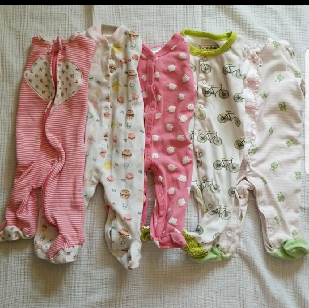 Jammies minus green bicycle